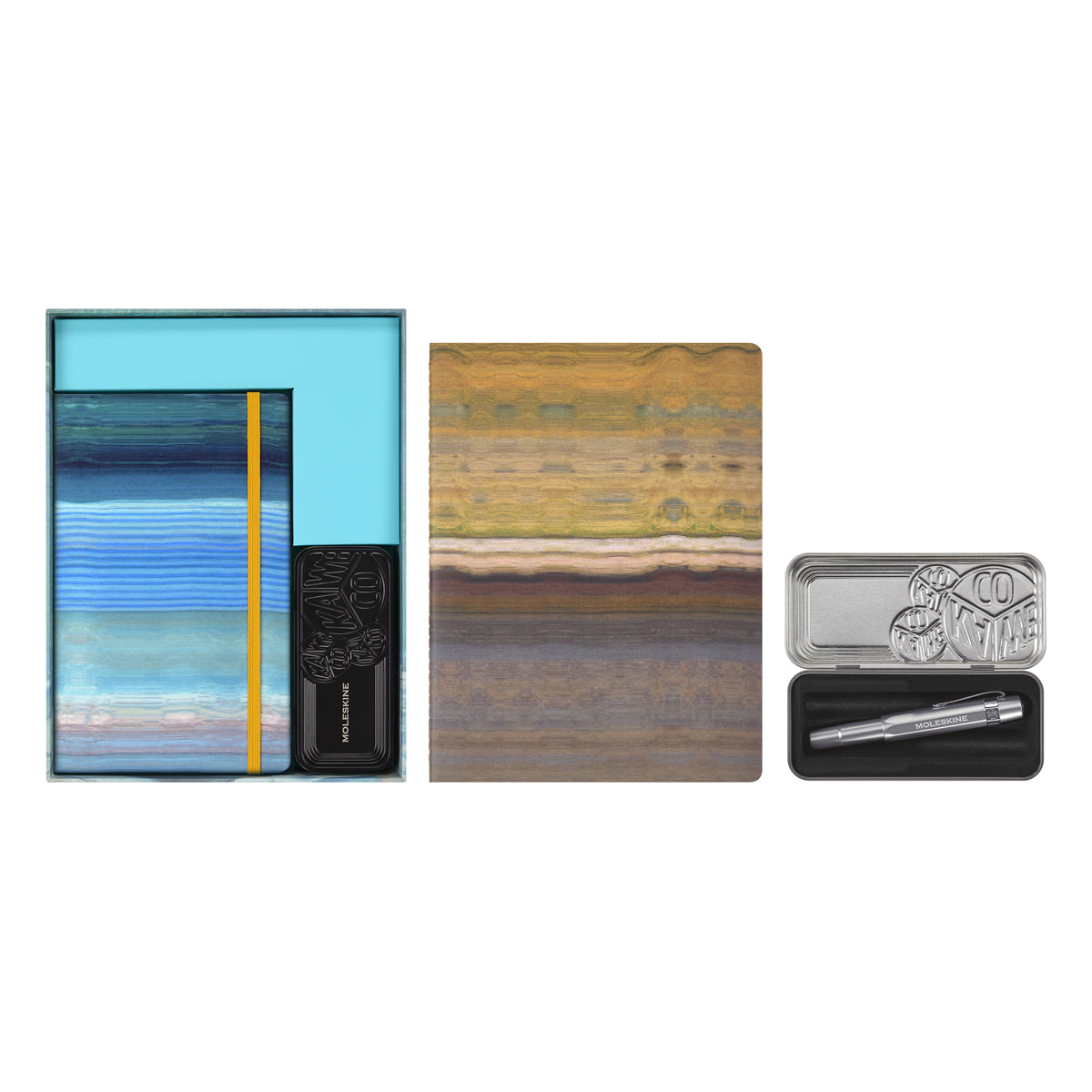 Moleskine Impressionism Notebook & Kaweco Pen Gift Set – 100gsm