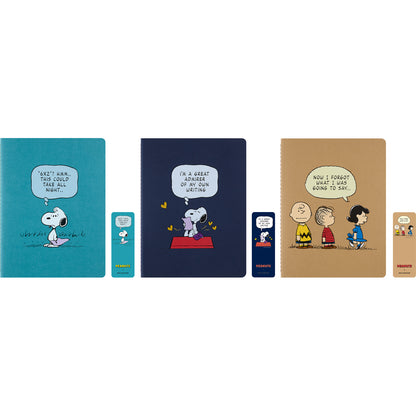 Moleskine LE Cahier Journals Peanuts XL Ruled – Pk 3