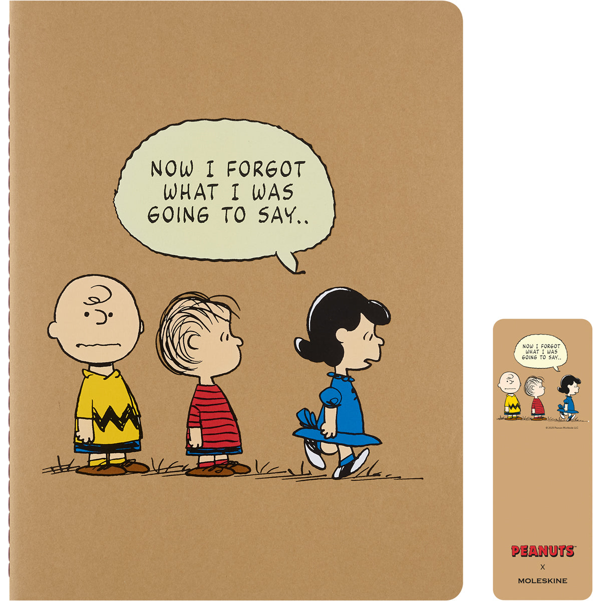 Moleskine LE Cahier Journals Peanuts XL Ruled – Pk 3