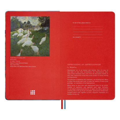 Moleskine LE Impressionism Large Drawing and Pencils Gift Set – Artistic Stationery for Creatives