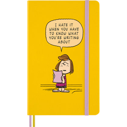 Moleskine LE Notebook Peanuts Patty – Large Ruled Yellow