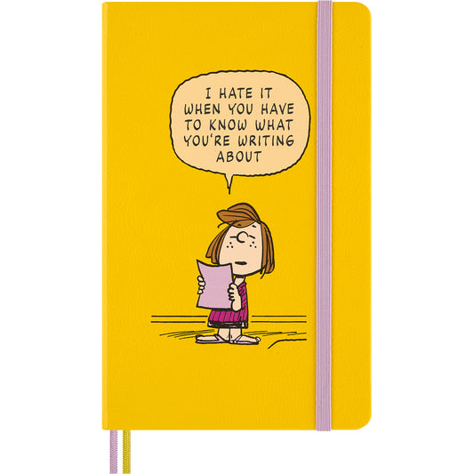 Moleskine LE Notebook Peanuts Patty – Large Ruled Yellow