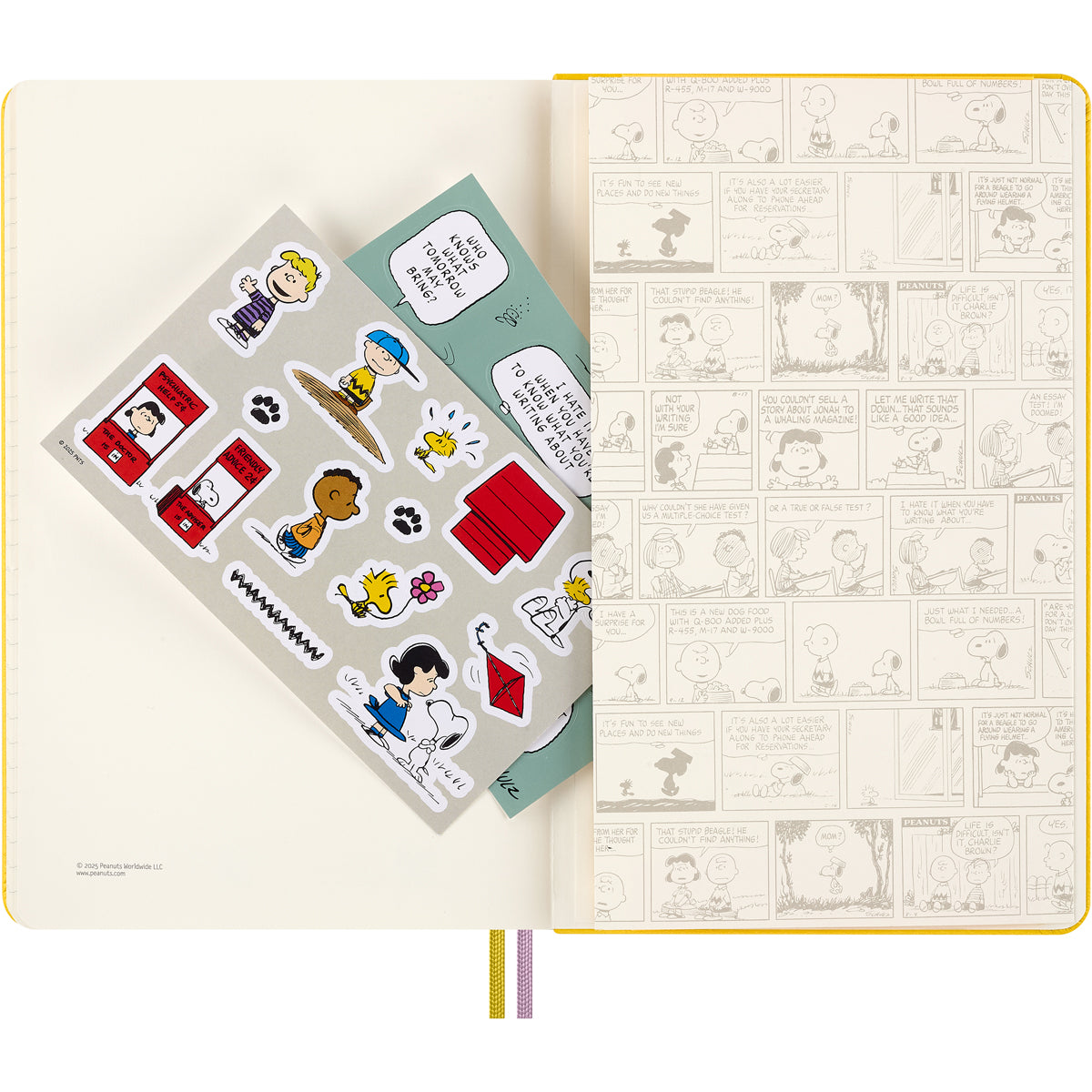 Moleskine LE Notebook Peanuts Patty – Large Ruled Yellow