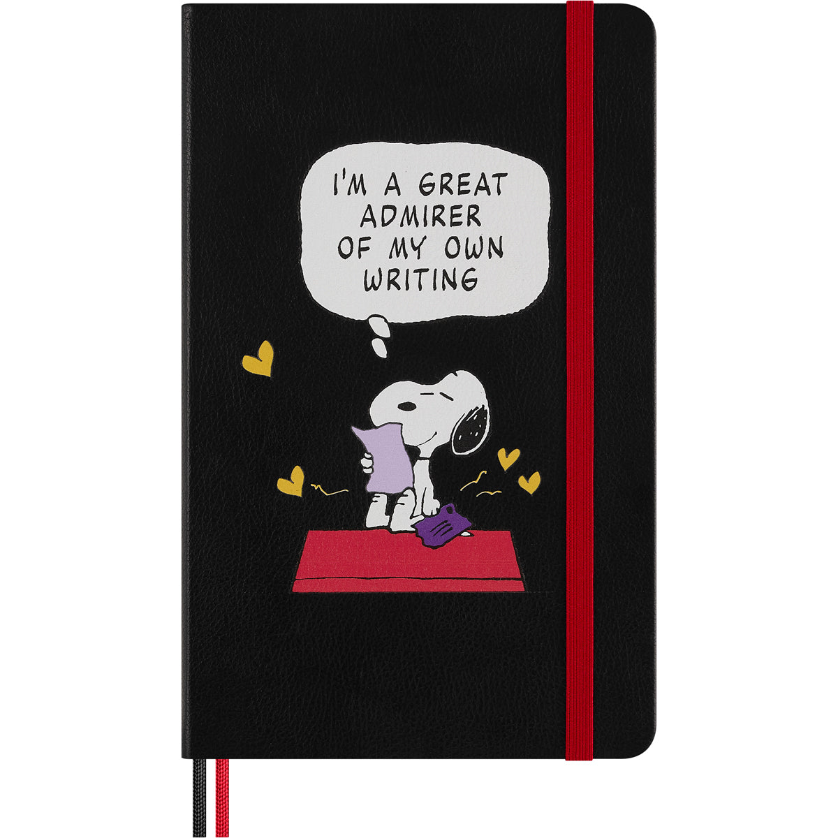 Moleskine Limited Edition Peanuts Notebook – Large Snoopy Admirer, Ruled, Hard Cover