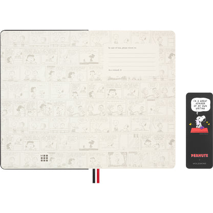 Moleskine Limited Edition Peanuts Notebook – Large Snoopy Admirer, Ruled, Hard Cover