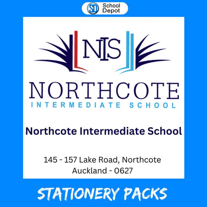 Northcote Intermediate School Stationery Pack