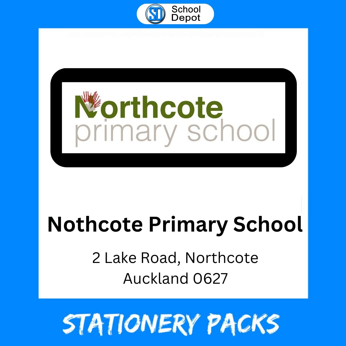 Northcote Primary School Stationery Pack