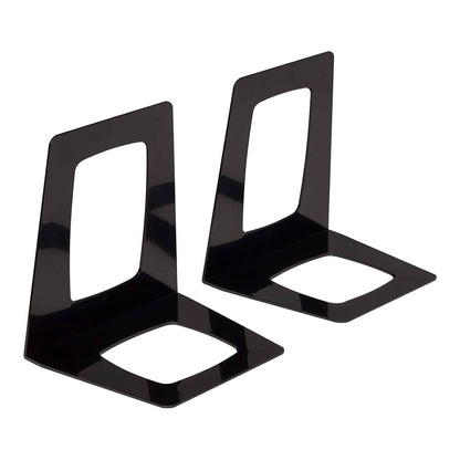 OSC Bookends Stand Black 155x 140mm Set of 2
