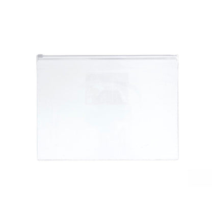 OSC Document Wallet A4 Zip Closure Clear