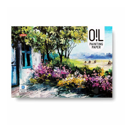 DAS Oil Pad Kakaruai 300gsm Woven Textured Paper 12 Sheets A4