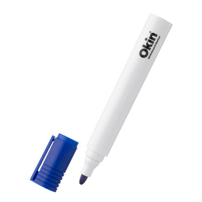 Okin Whiteboard Marker Bullet Tip Blue