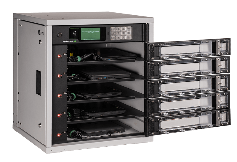 PC Locs FUYL Tower™ Pro 5 Mobile Devices Management Smart Locker