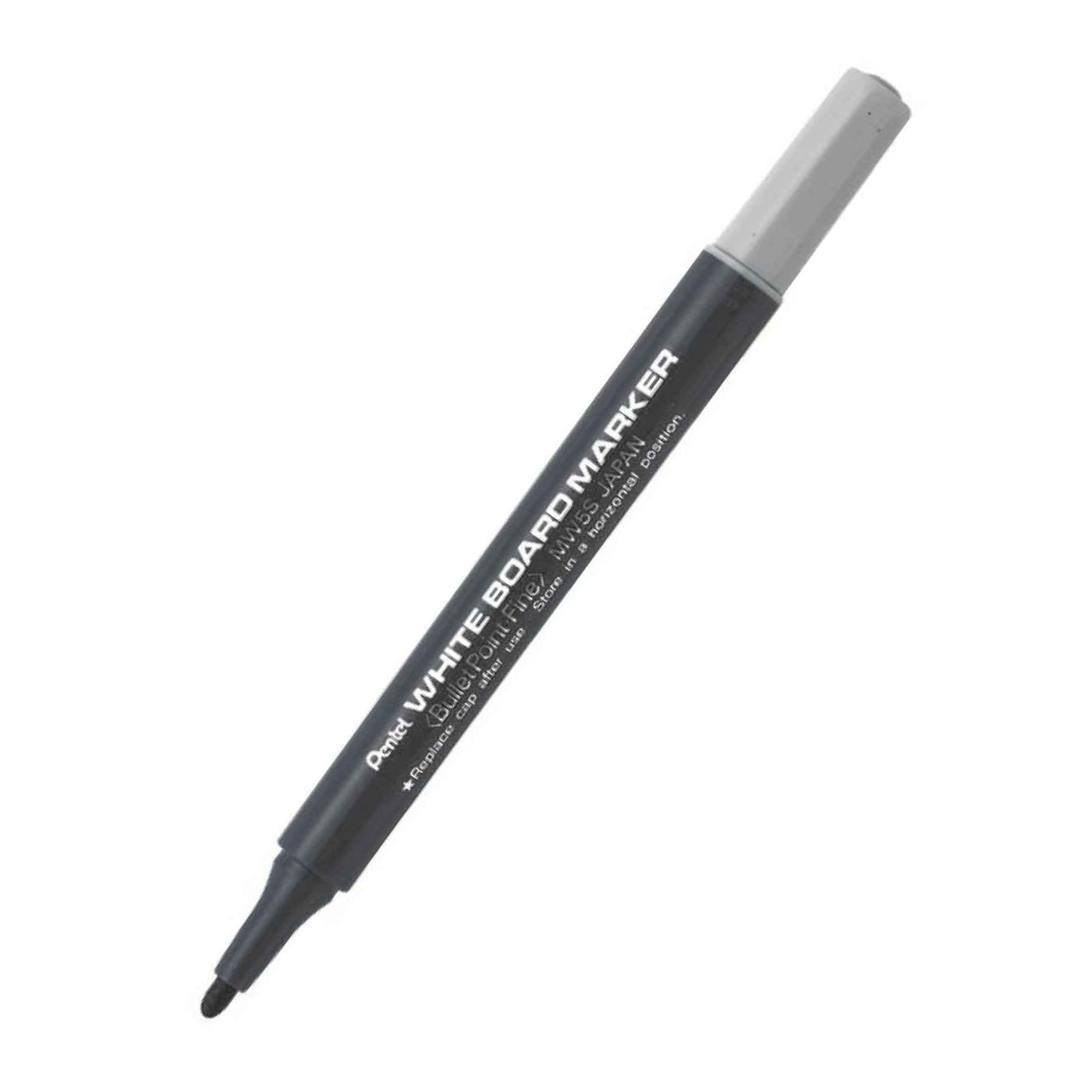 Pentel Whiteboard Marker Compact Bullet Tip 1.3mm Black
