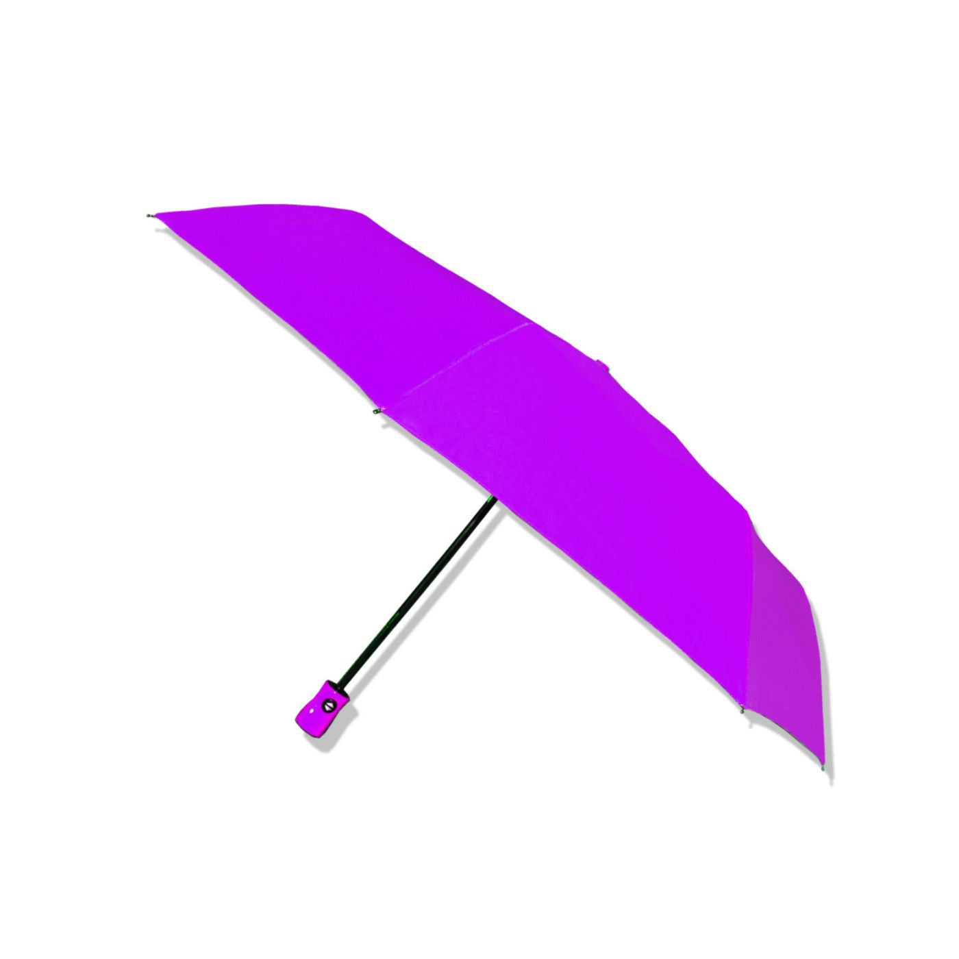 Peros Auto Open and Close Umbrella Dew Drops Purple