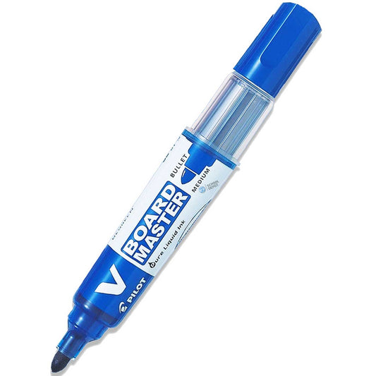 Pilot Whiteboard Marker Refillable V Board Bullet Tip Blue