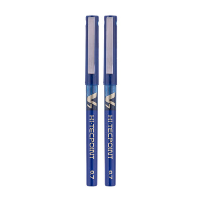 Pilot Hi-Tecpoint Pen V7 Rollerball BX-V7-L Fine 0.7mm Blue