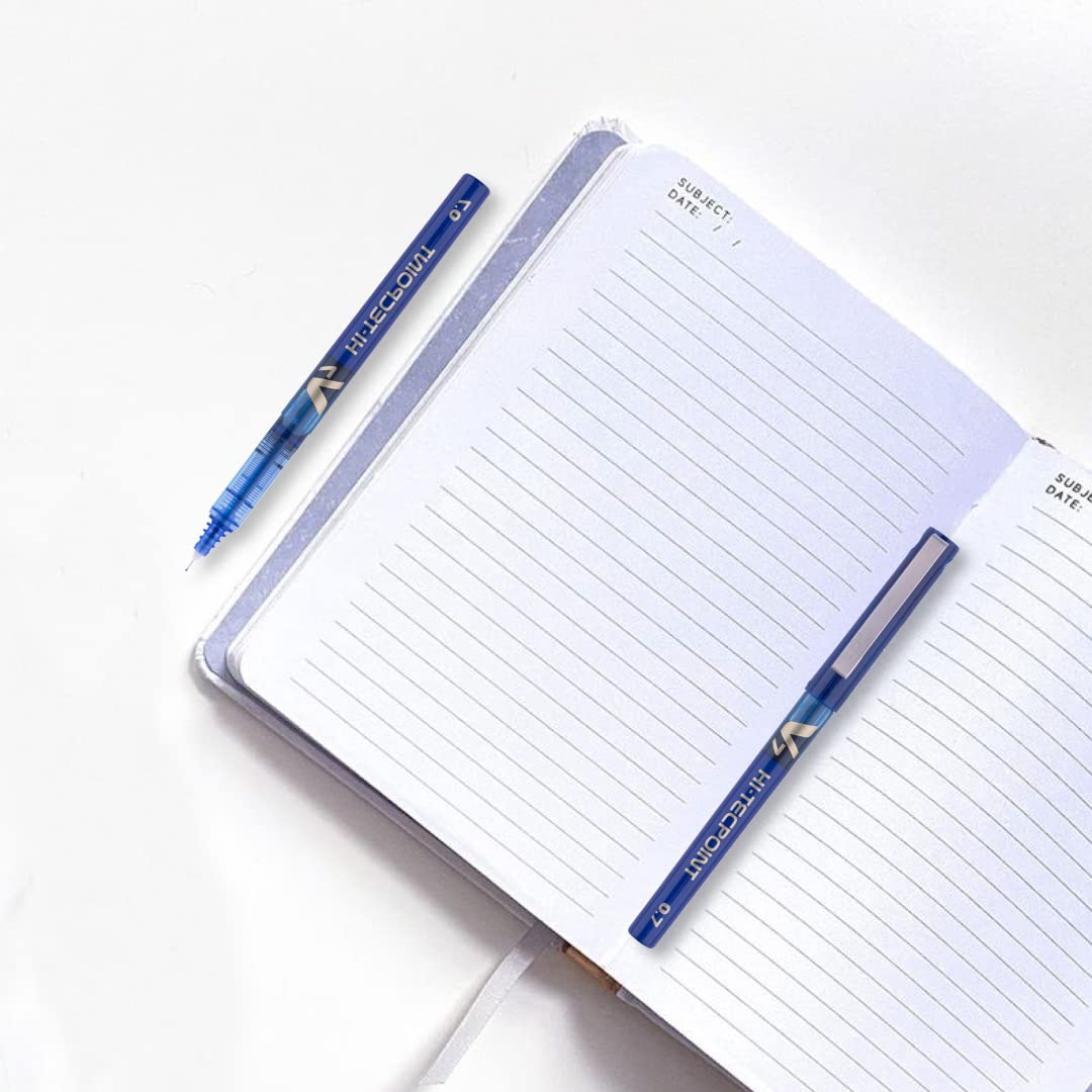 Pilot Hi-Tecpoint Pen V7 Rollerball BX-V7-L Fine 0.7mm Blue