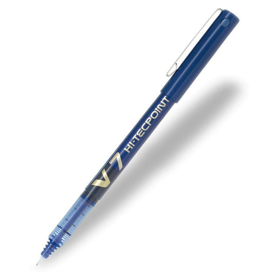 Pilot Hi-Tecpoint Pen V7 Rollerball BX-V7-L Fine 0.7mm Blue