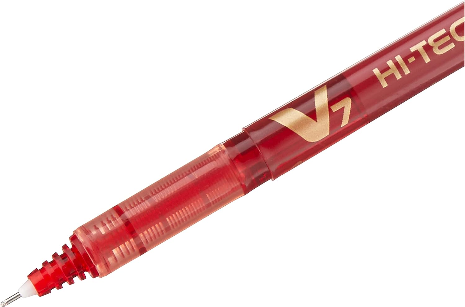 Pilot Hi-Tecpoint Pen V7 Rollerball BX-V7-R Fine 0.7mm Red