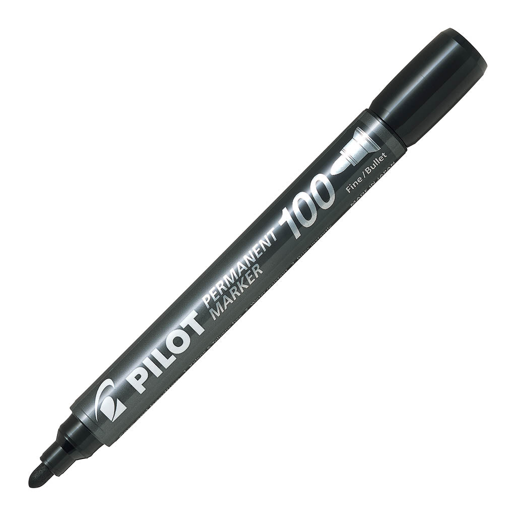 Pilot Permanent Marker SCA 100 Broad Bullet Tip Black