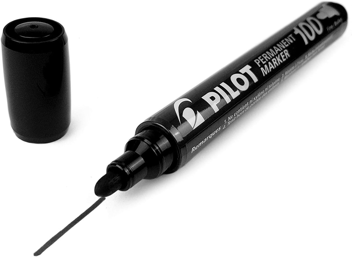 Pilot Permanent Marker SCA 100 Broad Bullet Tip Black