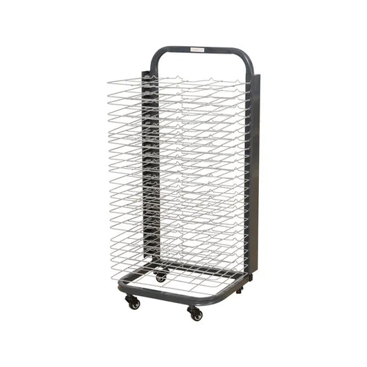 Portable Spring-Loaded Painting Drying Rack – 25 Shelf A3