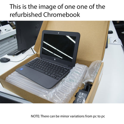 HP Chromebook 11 Ex-Display A Grade Intel Celeron N2840 4GB 16GB 11.6" 12 Months Warranty NEW BATTERY