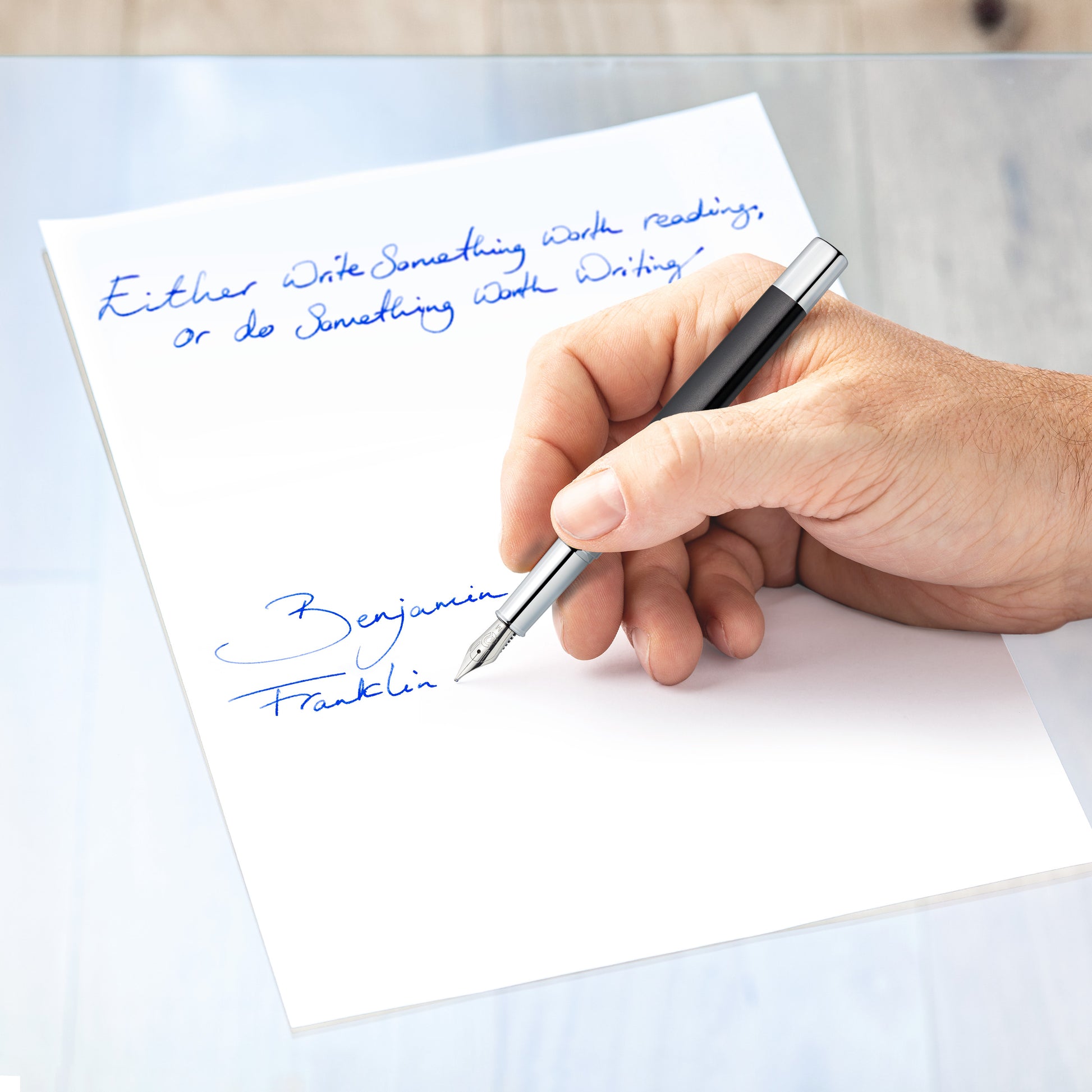STAEDTLER® Triplus® Fountain Pen 474 Medium Nib Anthracite