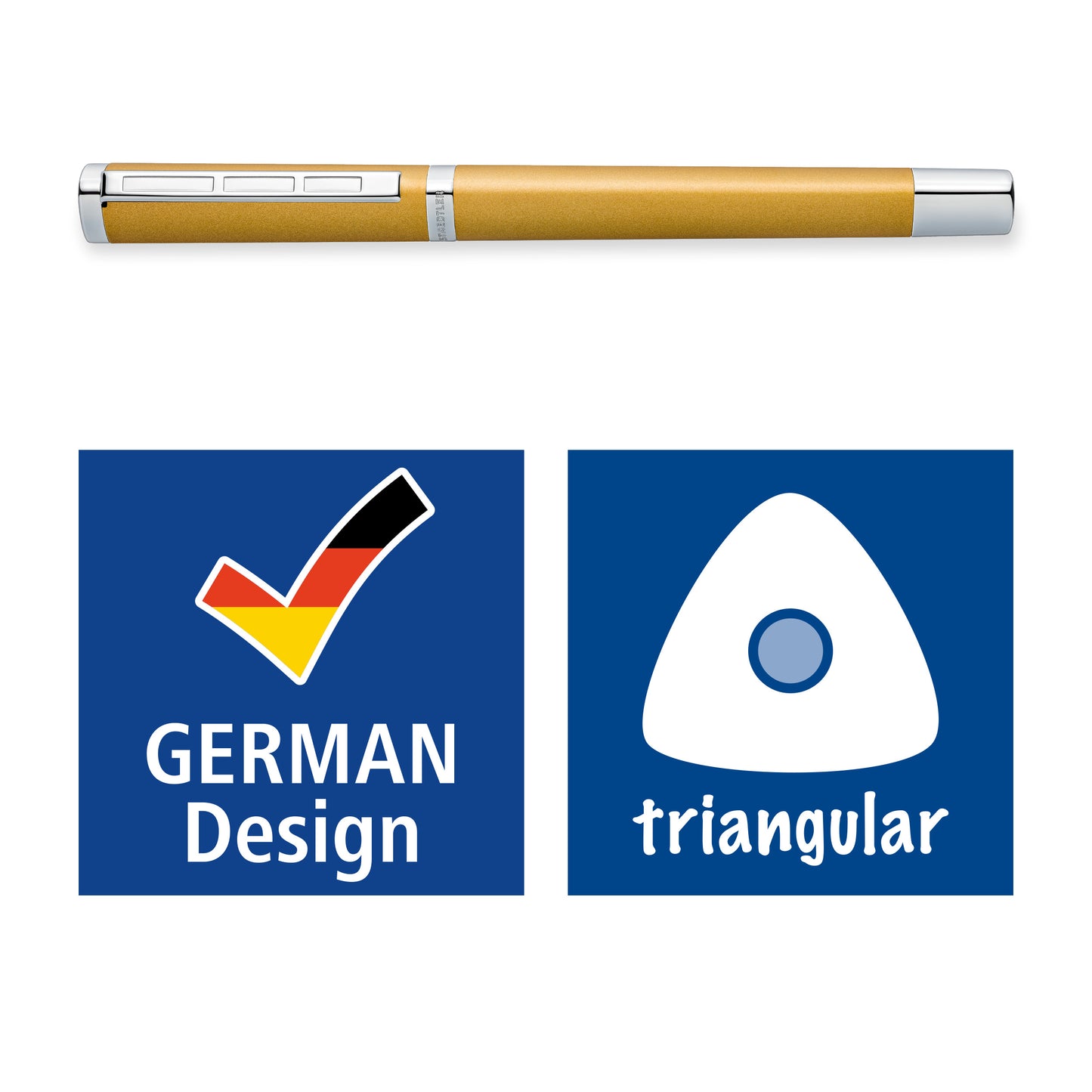 STAEDTLER® Triplus® Fountain Pen 474 Medium Nib Glorious Gold