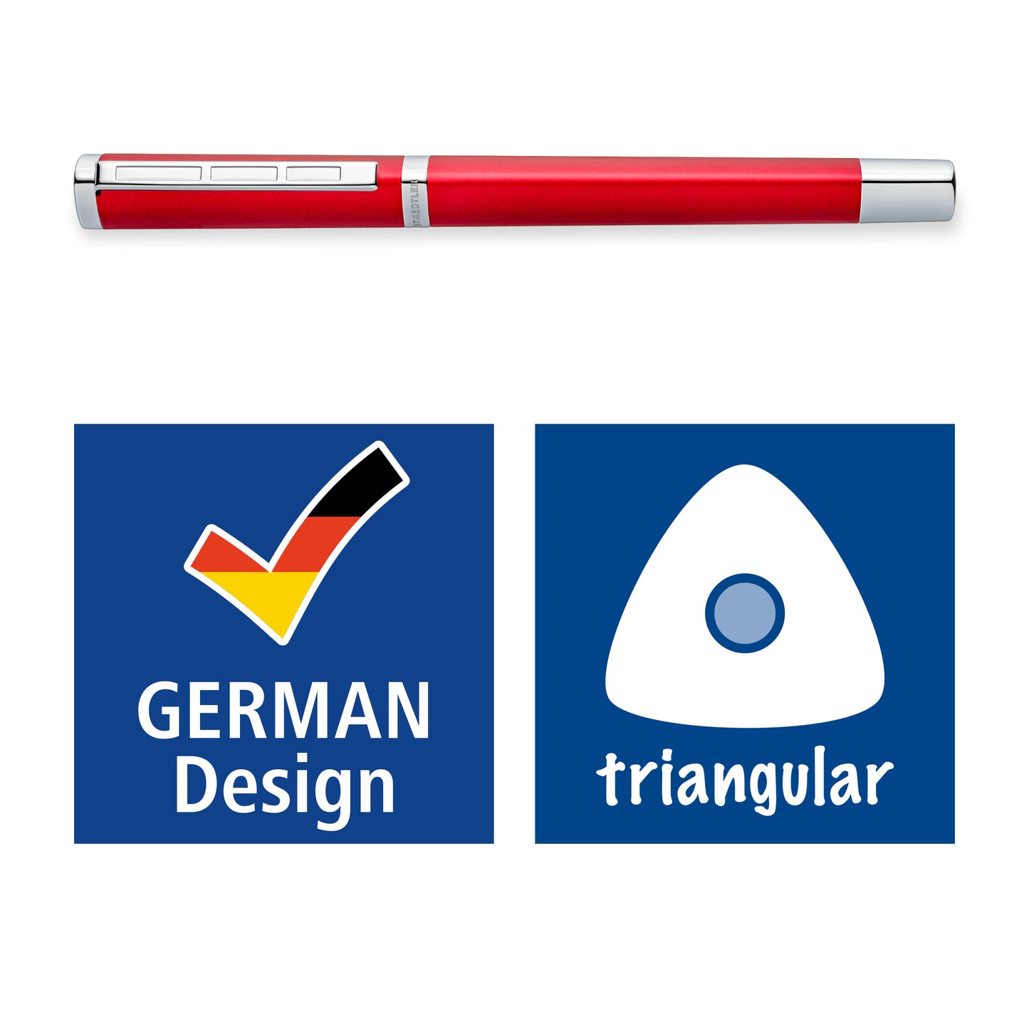 STAEDTLER® Triplus® Fountain Pen 474 Medium Nib Roaring Red