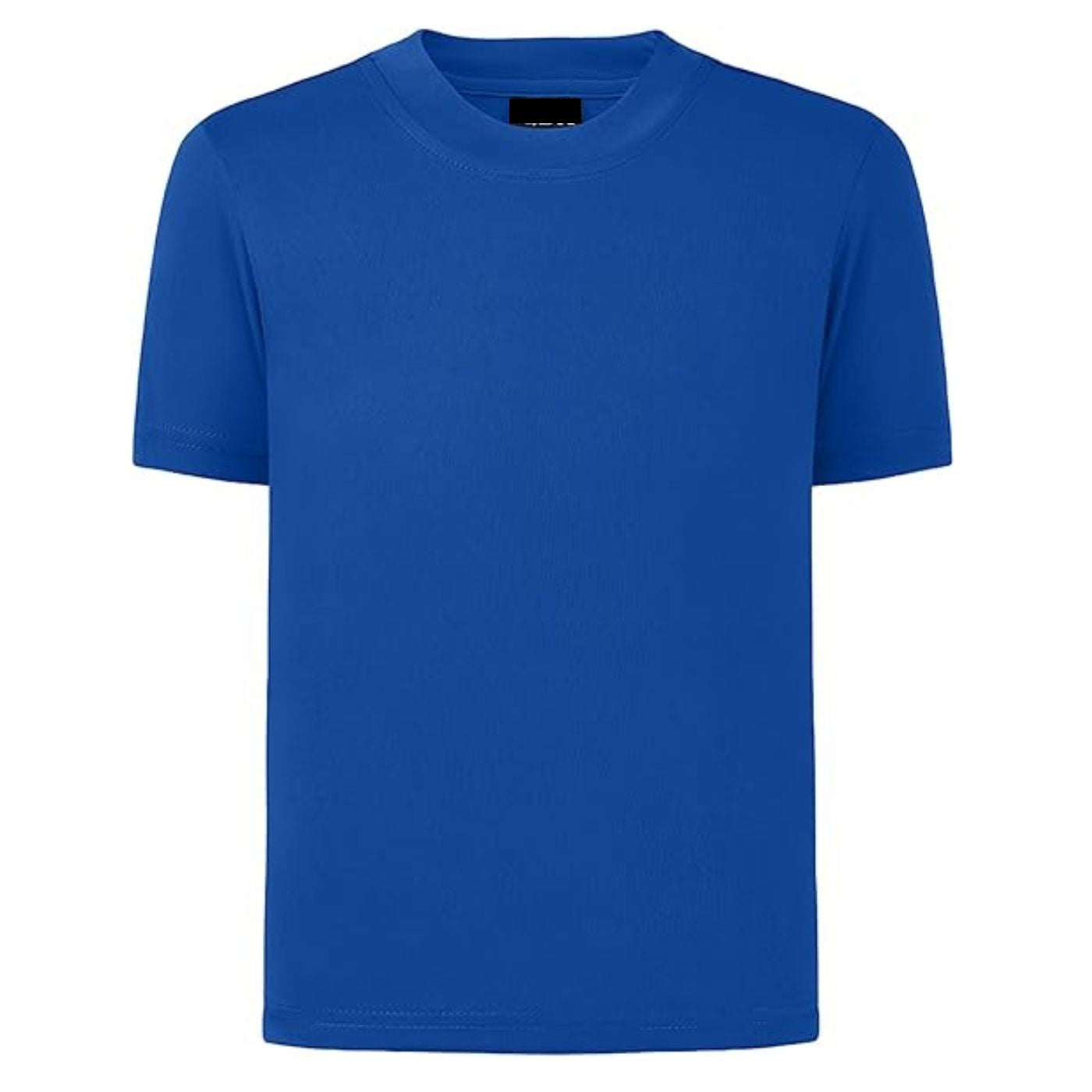 School Uniform 100% Polyester Basic Crew Neck T-Shirt Custom Made Size 4 to 16