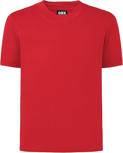 School Uniform 100% Polyester Basic Crew Neck T-Shirt Custom Made Size 4 to 16