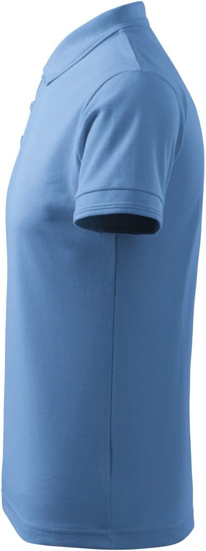 School Uniform 100% Cotton Basic Polo T-Shirt Custom Made Size 4 to 16 Navy Blue