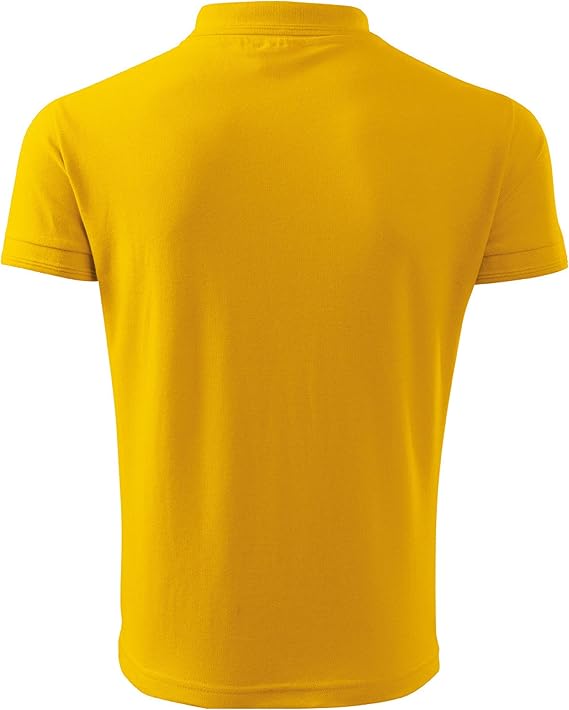 School Uniform 100% Cotton Basic Polo T-Shirt Custom Made Size 4 to 16 Yellow