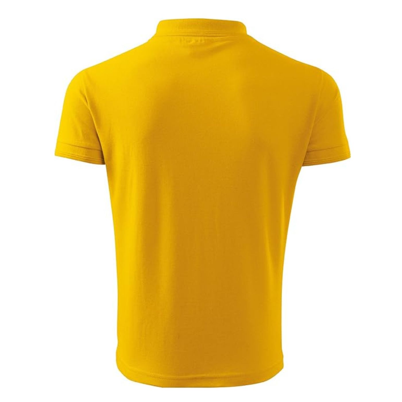 School Uniform 100% Cotton Basic Polo T-Shirt Custom Made Size 4 to 16 Yellow