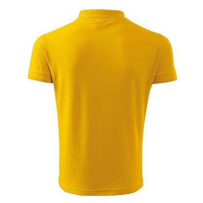 School Uniform 100% Cotton Basic Polo T-Shirt Custom Made Size 4 to 16 Yellow