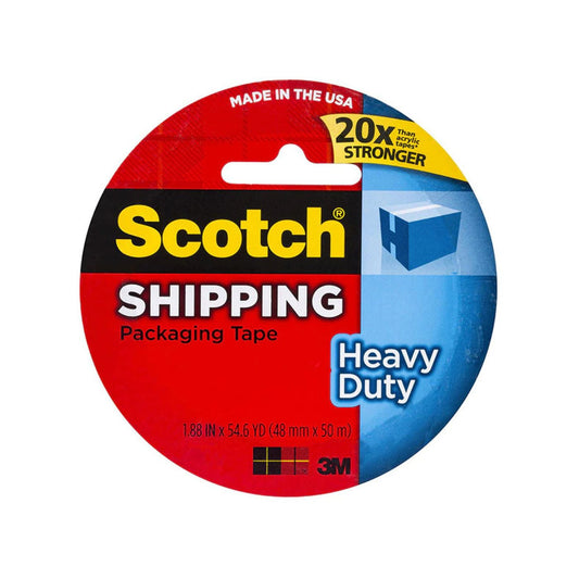 Scotch Heavy Duty Packaging Tape 48mm x 50m Clear