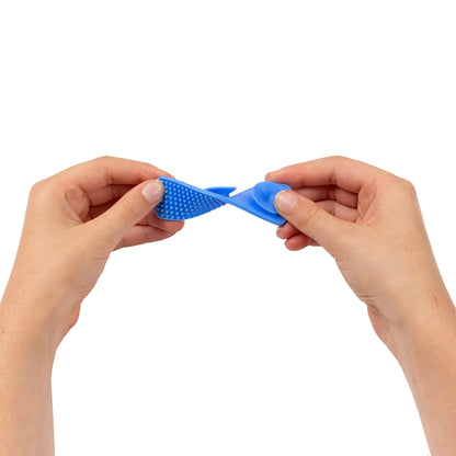 Sensory Sprouts Textured Fidget Strips Set of 8 with assorted tactile textures and suction cup backing for sensory regulation and classroom focus.