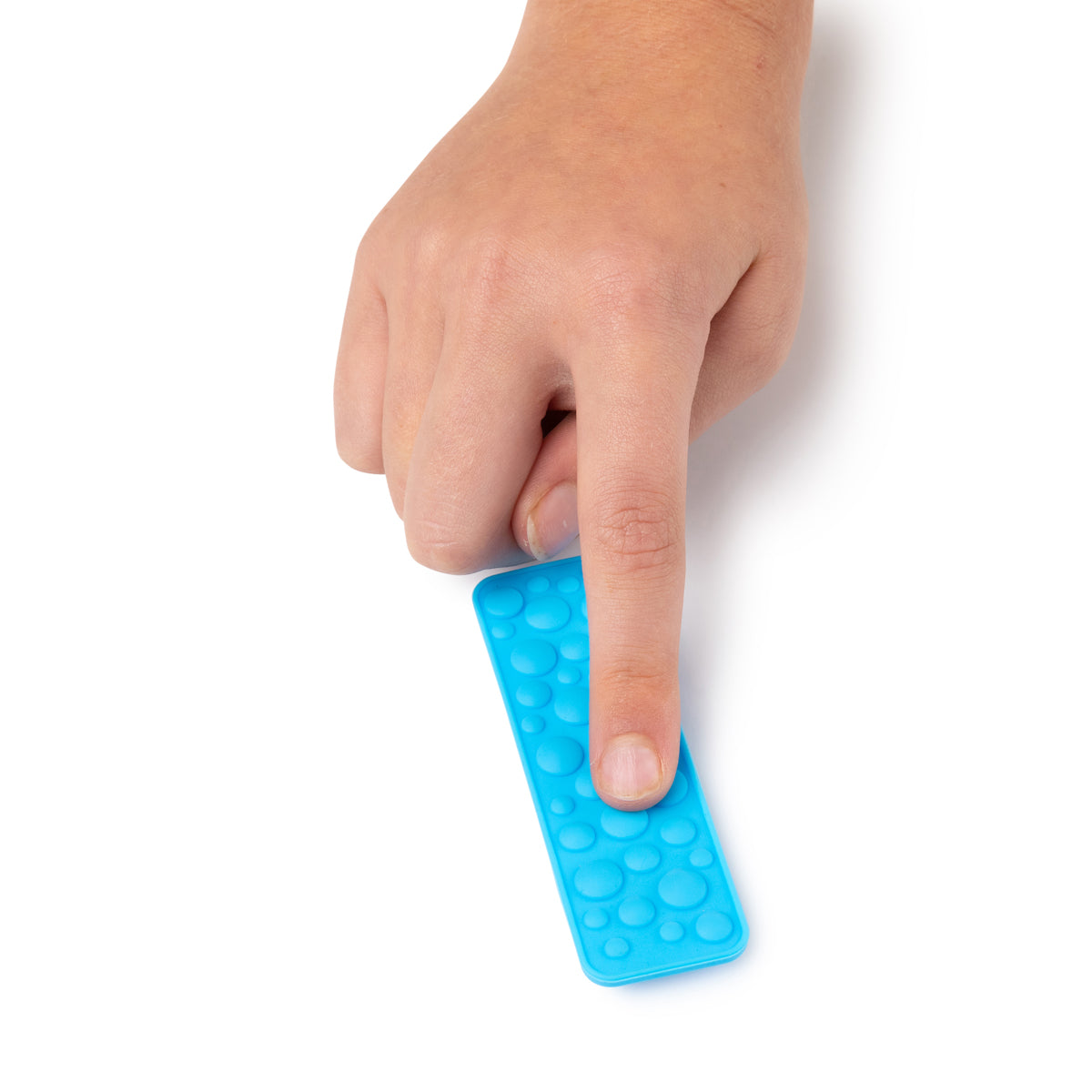 Sensory Sprouts Textured Fidget Strips Set of 8 with assorted tactile textures and suction cup backing for sensory regulation and classroom focus.
