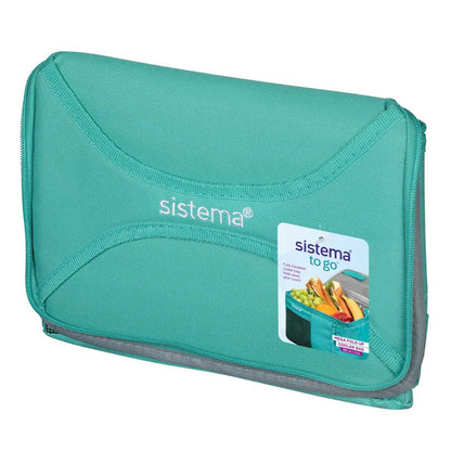 Sistema Mega Fold Up Insulated Lunch Bag To Go Green