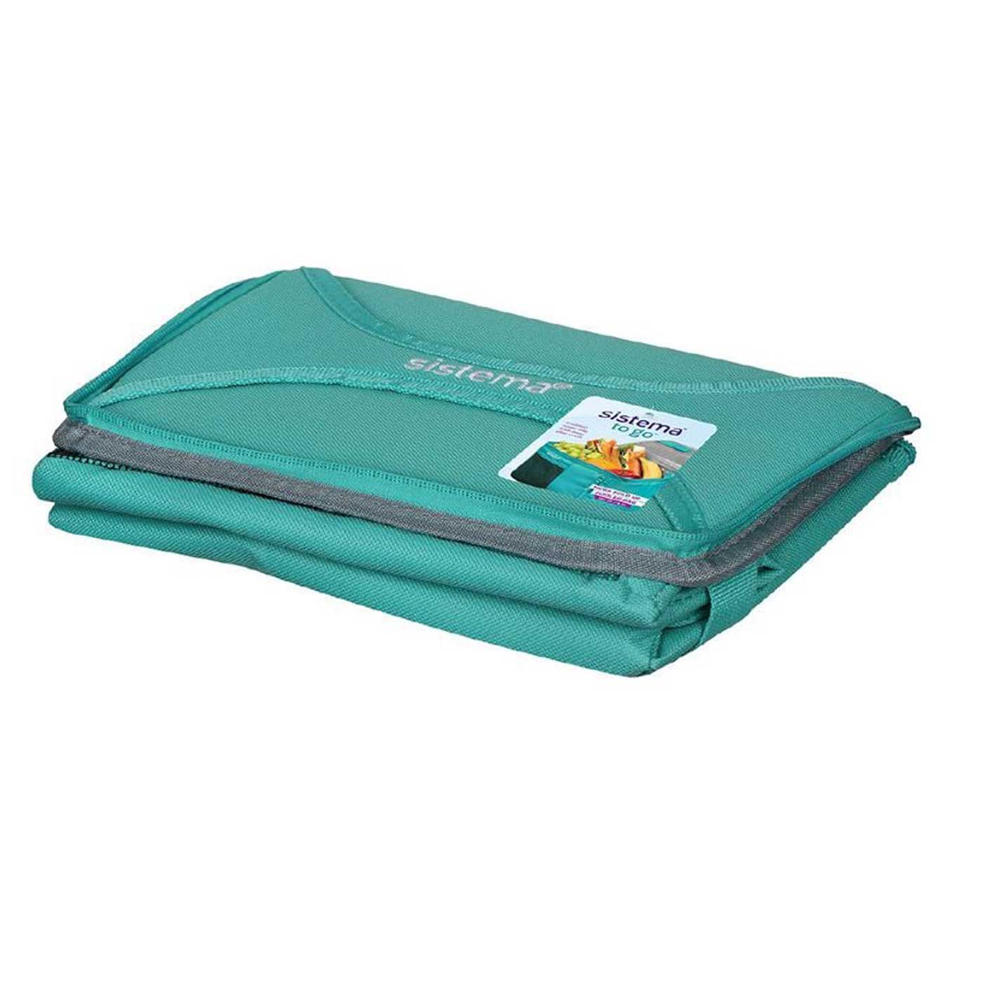 Sistema Mega Fold Up Insulated Lunch Bag To Go Green