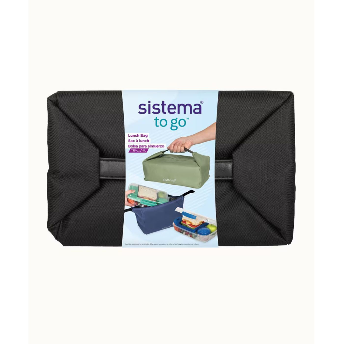 Sistema Insulated Lunch Bag TO GO™ Black