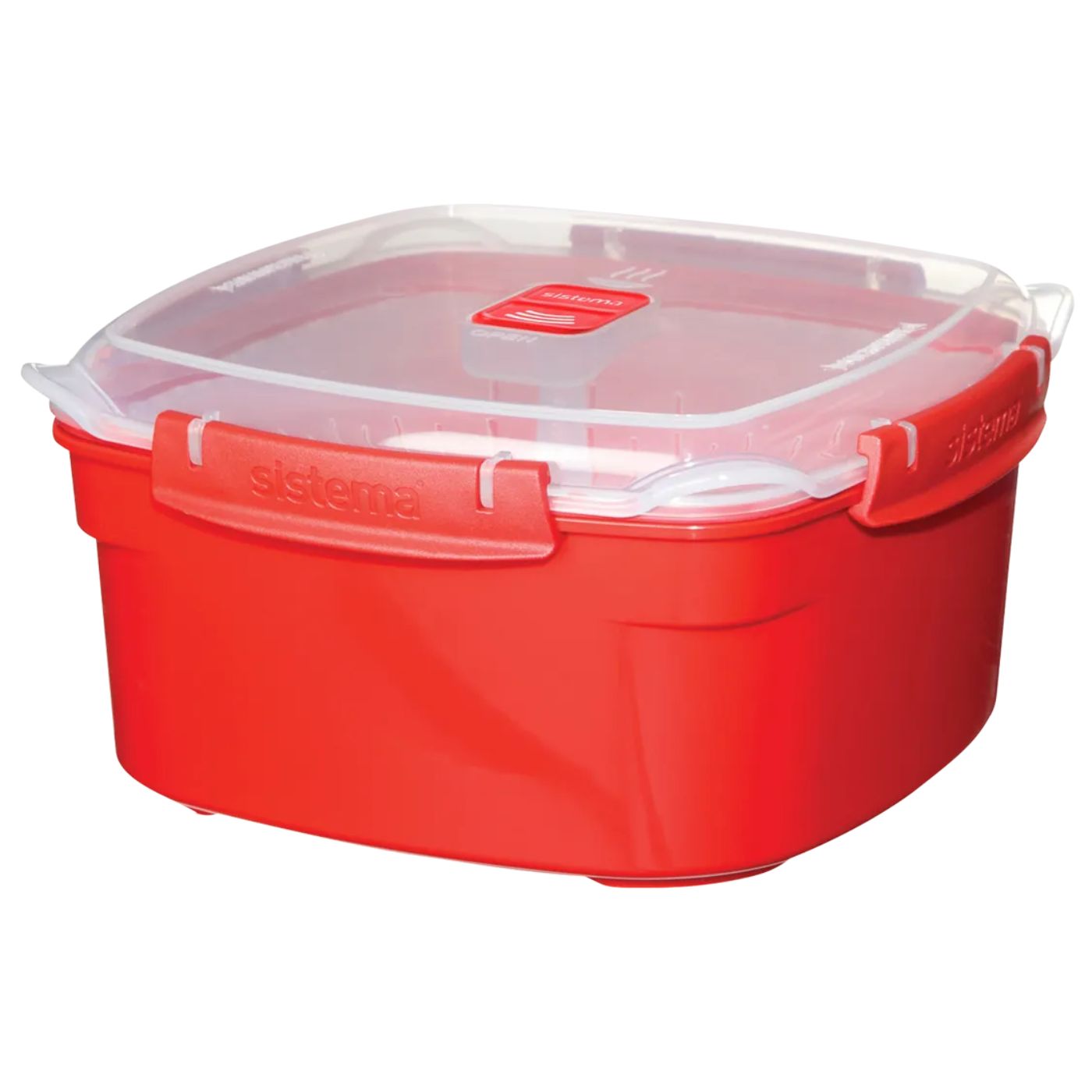 Sistema Medium Steamer Microwave 2.4L Red