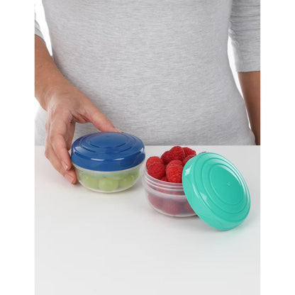 Sistema® 210ml PortionPod™ TO GO™ 2 Pack – Portable Snack & Yogurt Containers