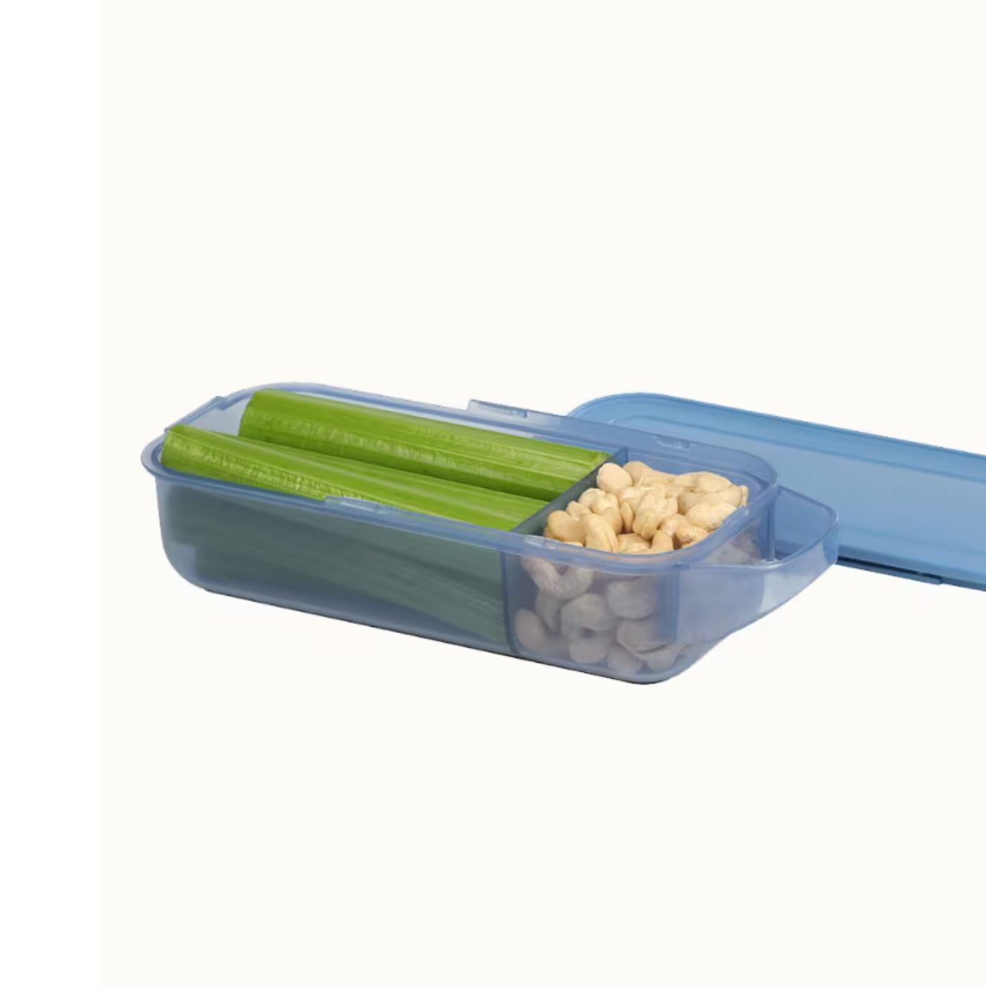 Sistema® 445ml Slide 'n' Snack™ Lunch Box - Mountain Blue