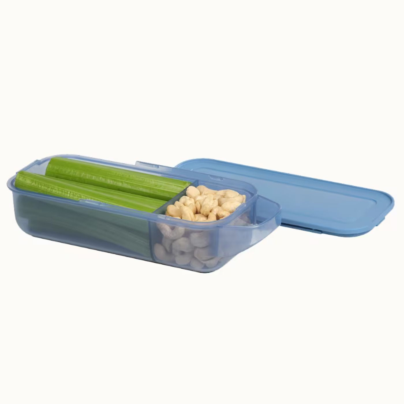 Sistema® 445ml Slide 'n' Snack™ Lunch Box - Mountain Blue