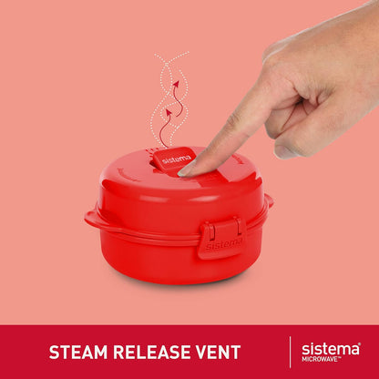Sistema® Microwave™ Easy Eggs 271ml Red