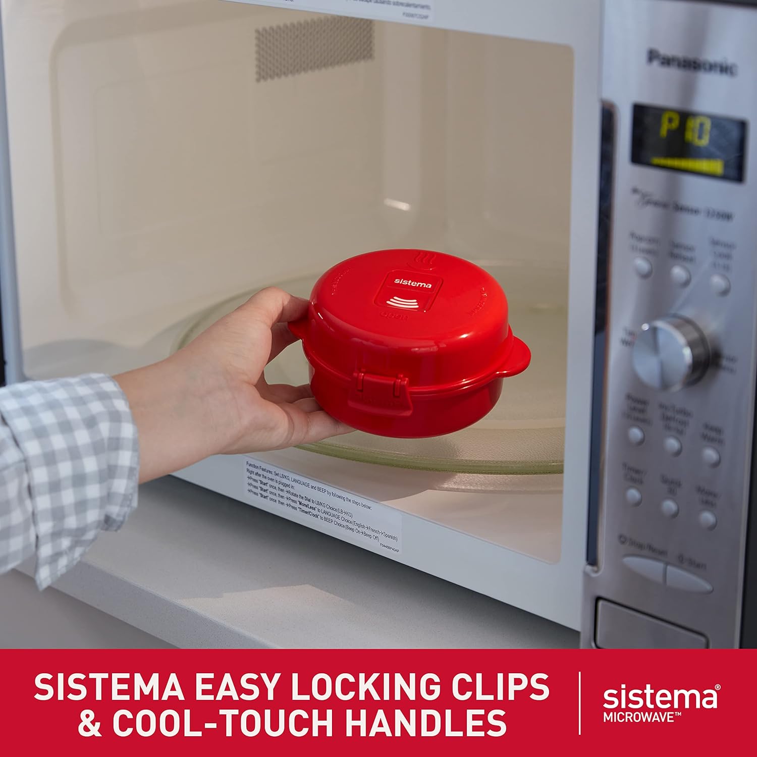 Sistema® Microwave™ Easy Eggs 271ml Red