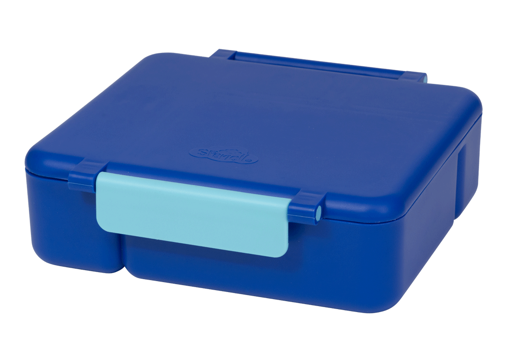 Spencil All-In Lunch Box Azure Sky large 2L leak-proof bento lunch box for kids with adjustable compartments