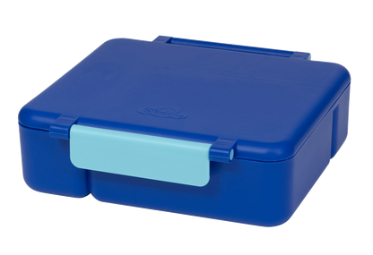 Spencil All-In Lunch Box Azure Sky large 2L leak-proof bento lunch box for kids with adjustable compartments